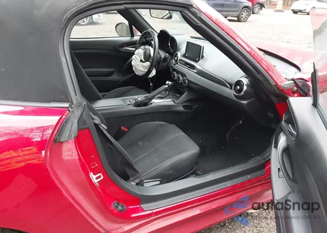 2018 Fiat 124 Spider Classica from USA, damaged, VIN JC1NFAEKXJ0137529